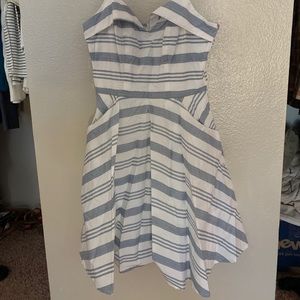 Striped Dress with Pockets